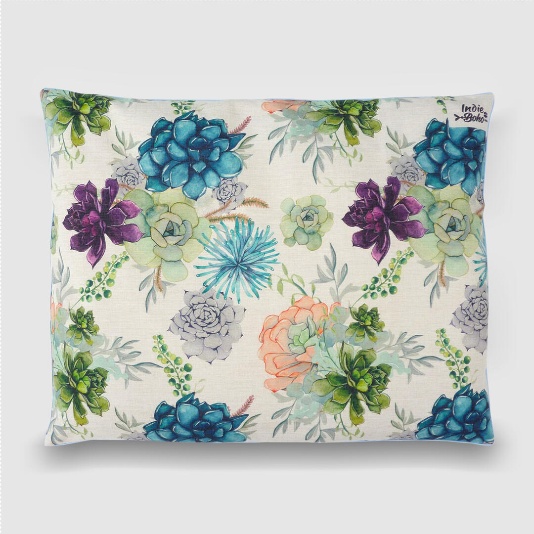 Indie Boho - Succulent Medley Dog Bed
