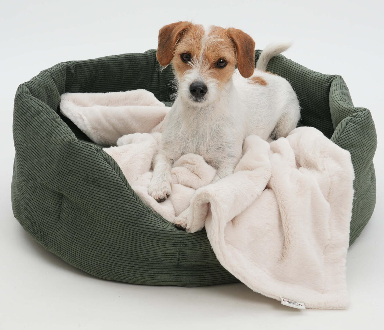 Dogs in the City - Dog Bed Chelsea Forest Green